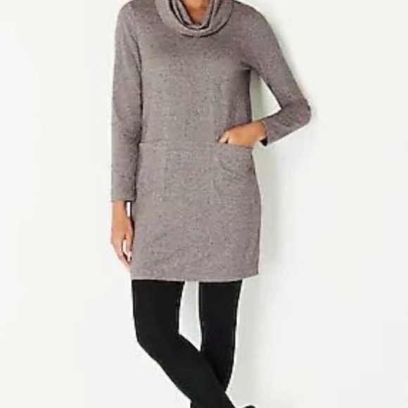 J. Jill Dresses & Skirts - J Jill Pure Jill Long Sleeve Tunic Dress Pockets